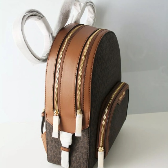Michael Kors Backpack Bag Jaycee Md Backpack Brown Braun 35S2G8TB2B - Picture 4 of 16